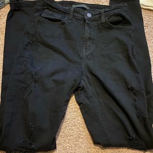 Flying Monkey Distressed Skinny Jeans